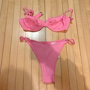 Hollister Vibrant Pink Bikini